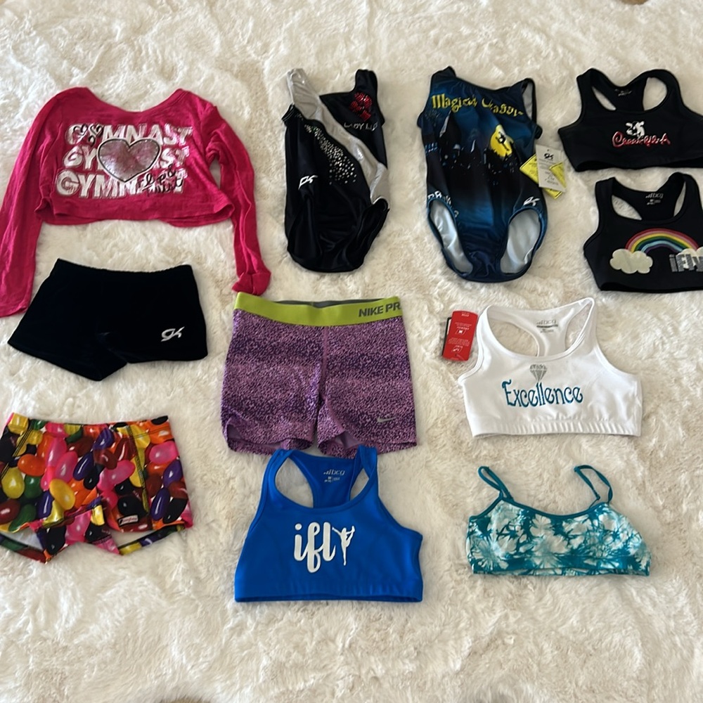 GK Elite Leotard Gymnastics Bundle